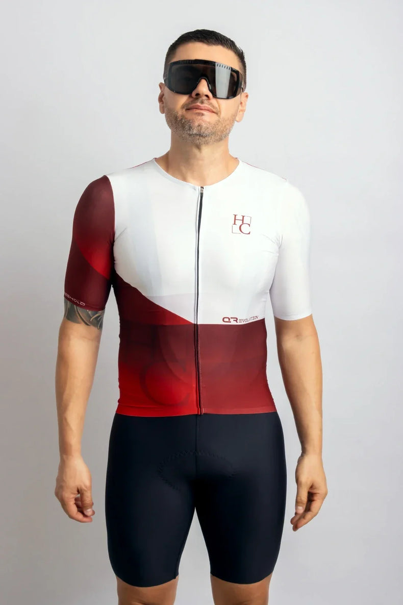 JERSEY MANGA CORTA HOMBRE MARCA HC BIKE QREVOLUTION
