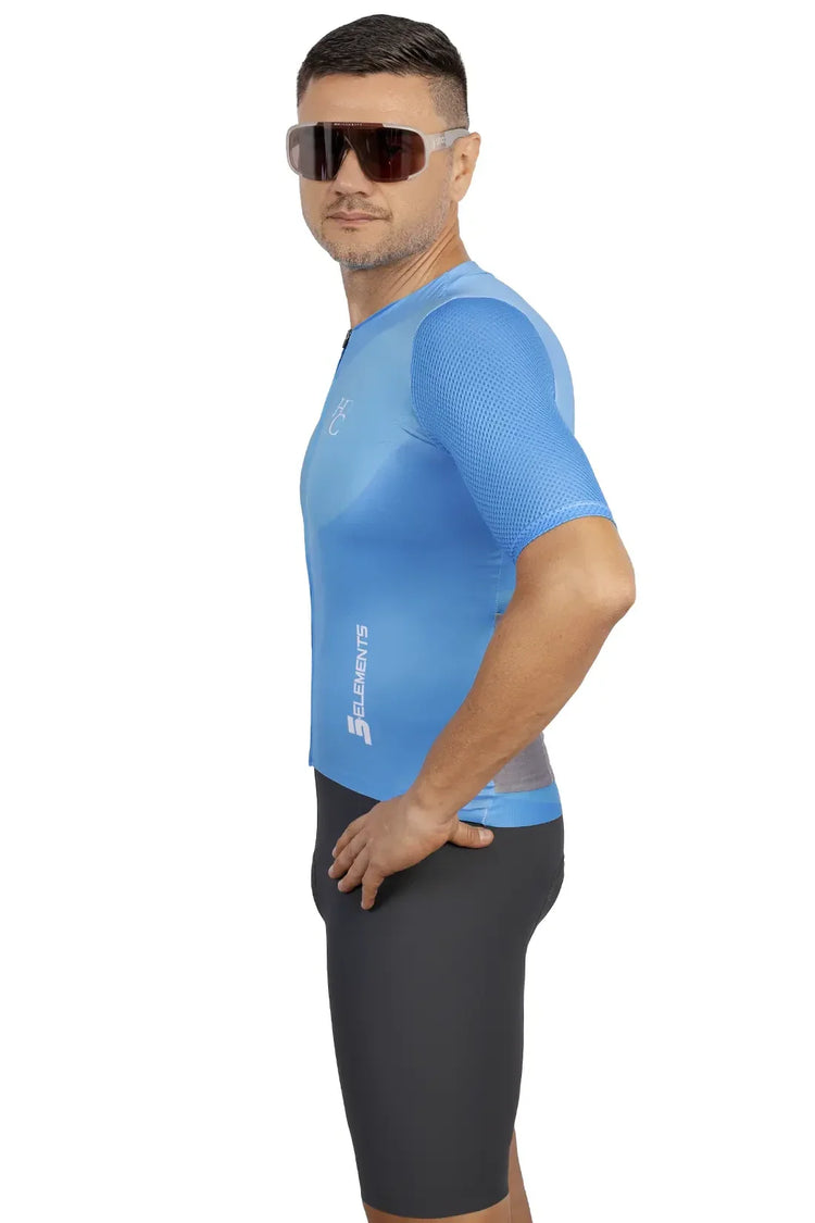 JERSEY MANGA CORTA HOMBRE MARCA HC BIKE 5 ELEMENTOS