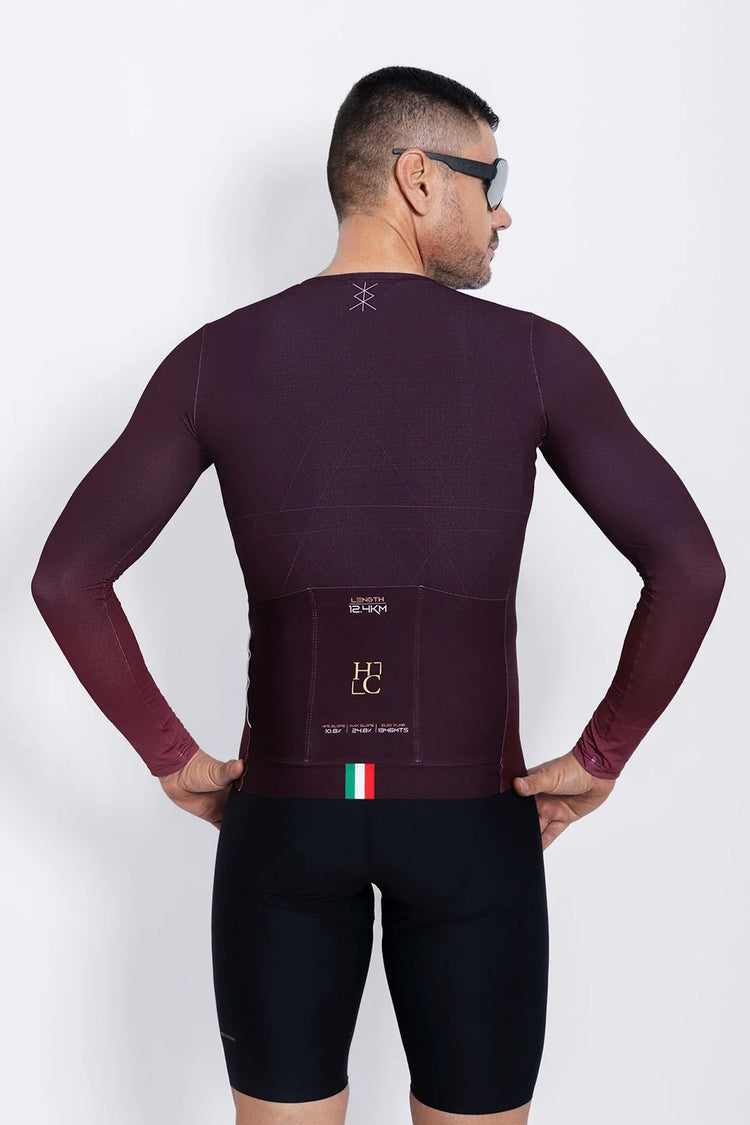 JERSEY MANGA LARGA HOMBRE MARCA HC BIKE ALTIMETRY