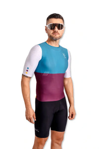 JERSEY MANGA CORTA HOMBRE MARCA HC BIKE CARBONO