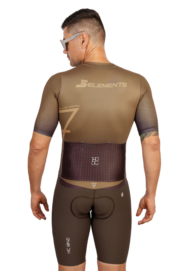 JERSEY MANGA CORTA HOMBRE MARCA HC BIKE 5 ELEMENTOS