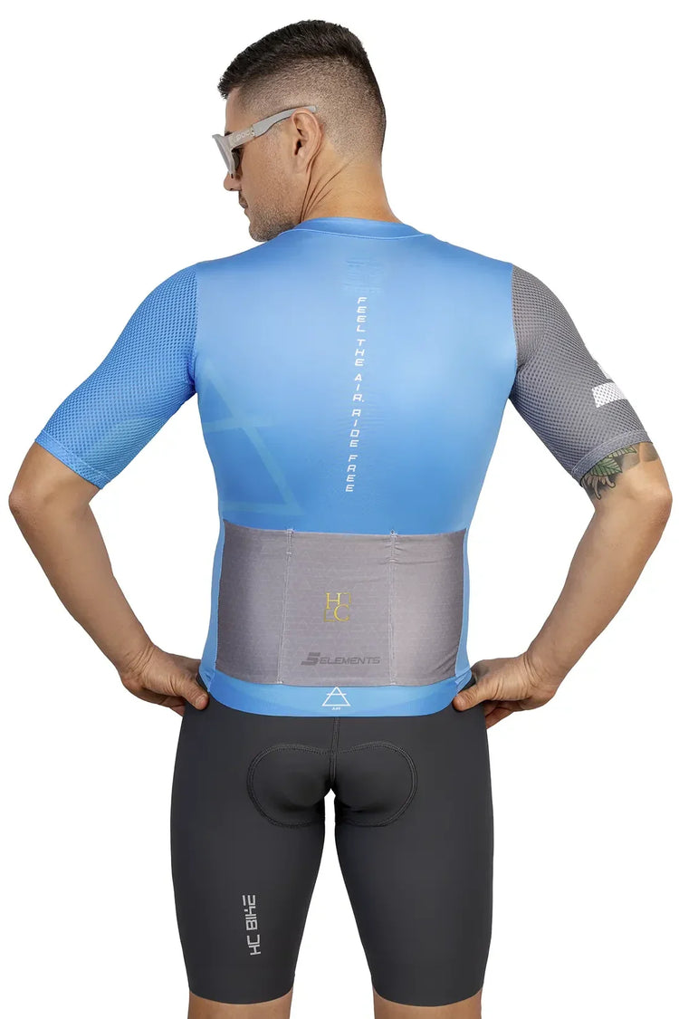 JERSEY MANGA CORTA HOMBRE MARCA HC BIKE 5 ELEMENTOS