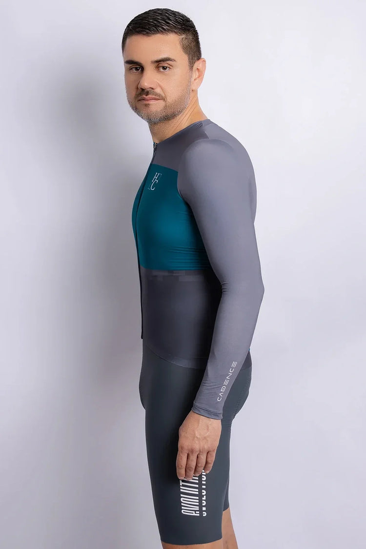 JERSEY MANGA LARGA HOMBRE MARCA HC BIKE QREVOLUTION