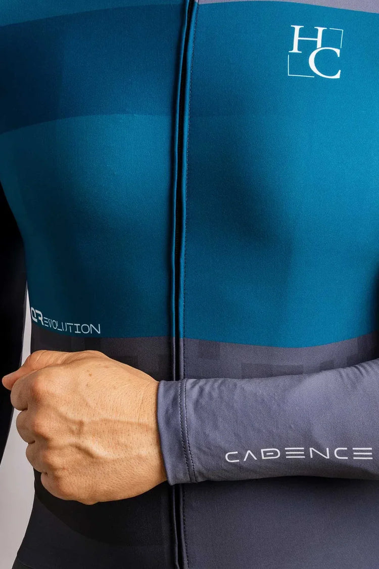JERSEY MANGA LARGA HOMBRE MARCA HC BIKE QREVOLUTION