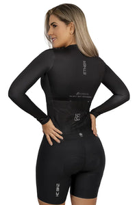 JERSEY MANGA LARGA MUJER MARCA HC BIKE 5 ELEMENTOS