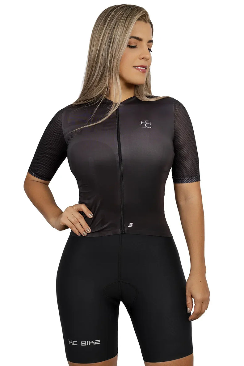JERSEY MANGA CORTA MUJER MARCA HC BIKE 5 ELEMENTOS