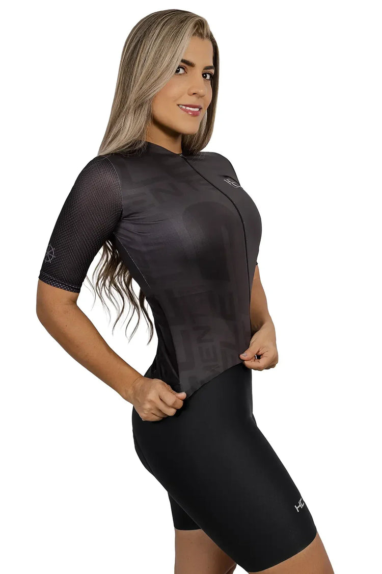 JERSEY MANGA CORTA MUJER MARCA HC BIKE 5 ELEMENTOS