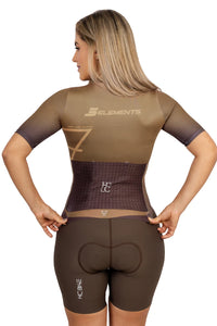 JERSEY MANGA CORTA MUJER MARCA HC BIKE 5 ELEMENTOS
